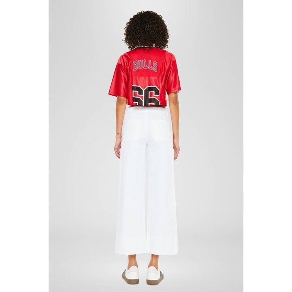 KanCan Stacy High Rise Cropped Wide Leg Jeans - Picture 2 of 4